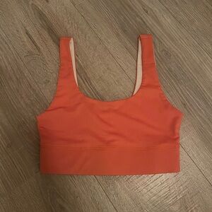 Fabletics Vibrant Coral Sports Bra